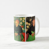 3 verschiedene Van Gogh Portraits von Augustine Ro Kaffeetasse (VorderseiteRechts)