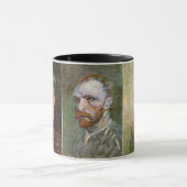 3 verschiedene Van Gogh-Selbstportrait-Gemälde Tasse (Zentrum)