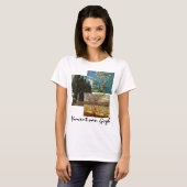 3 verschiedene van Gogh Trees mit Blume Kunst, Dic T-Shirt (Vorne ganz)