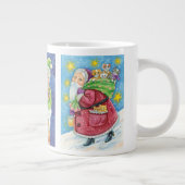 3 Verschiedene Weihnachtsgeschenke des Cartoon Jumbo-Tasse (Rechts)