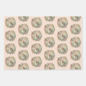 3 Verschiedenes Ostersonniges Frühjahrsgeschenk Geschenkpapier Set (Vorderseite 3)