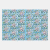 3 Verschiedenes Ostersonniges Frühjahrsgeschenk Geschenkpapier Set (Vorderseite 2)