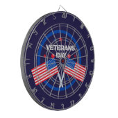 #3 Veteranen-Dart-Scheibe Dartscheibe (Vorderseite Links)