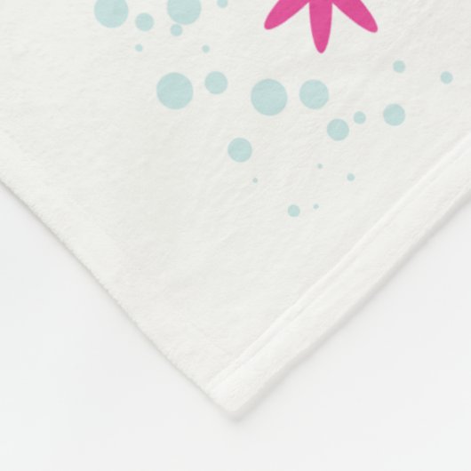 3 Vogel-Kinderdecke Fleecedecke (Ecke)