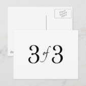 3 von 3 (jüngstes Kind) Postkarte (Vorne/Hinten)