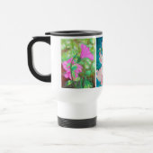 3 Watercolor-Blumen Reisebecher (Links)