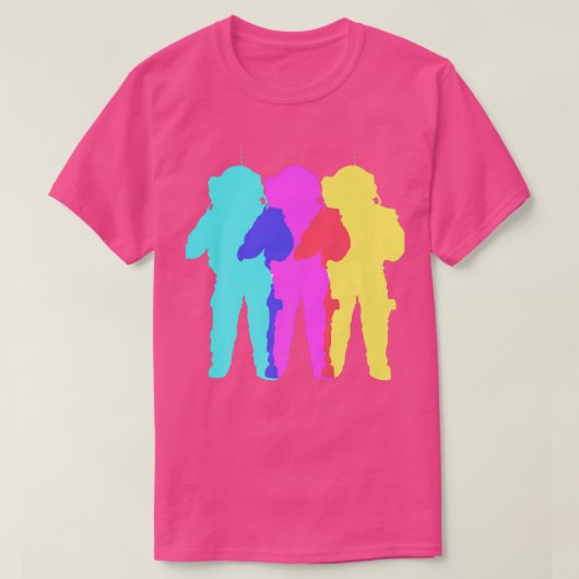 3 Way Astronaut T-Shirt (Design vorne)