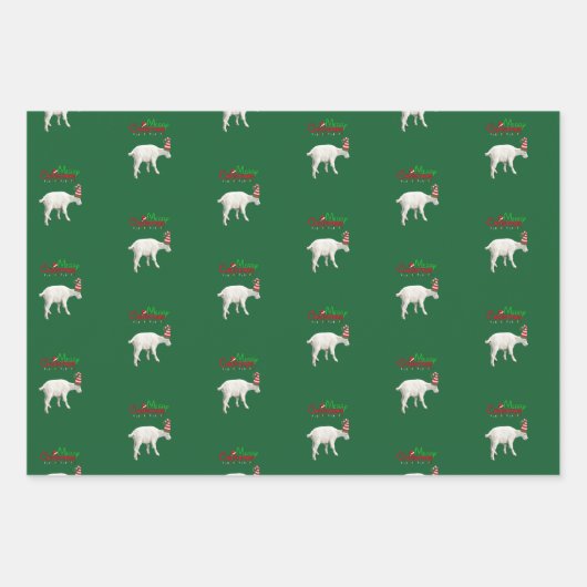 (3) Weihnachtsblätter für Hunde und Tiere Geschenkpapier Set (Vorderseite 3)