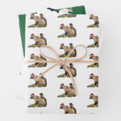 (3) Weihnachtsblätter für Hunde und Tiere Geschenkpapier Set (Beispiel)