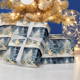 3 Weihnachtsbunnies Geschenkpapier