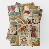 3 Weihnachtsgeschenk Weihnachtsblätter Geschenkpapier Set (Beispiel)