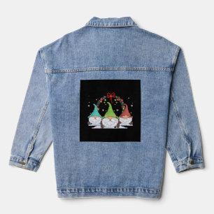 3 Weihnachtsgnomen Jeansjacke