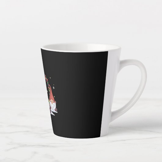 3 Weihnachtsgnomen Milchtasse (Rechts)