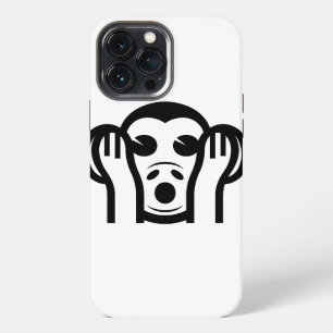 3 Weise Affen Kikazaru 聞かざる Höre KEIN Böses Emoji iPhone Hülle