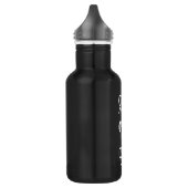 3 Weiße Affen Emoji Edelstahlflasche (Links)