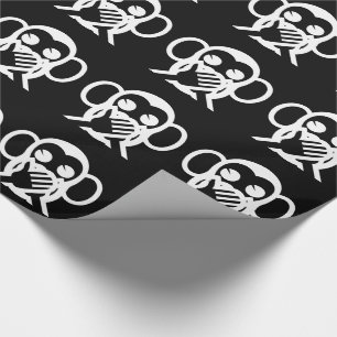 3 Weiße Affen Iwazaru 言 わ ざ sprechen NO Emo Geschenkpapier