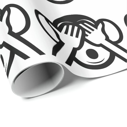 3 Weiße Affen Mizaru 見 ざ Siehe NO Evil Emoji Geschenkpapier (Rolleneckpunkt)