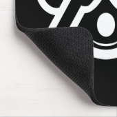 3 Weiße Affen Mizaru 見 ざ Siehe NO Evil Emoji Mousepad (Ecke)