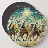 3 Weiße Männer Button (Vorne & Hinten)