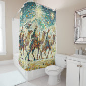 3 Weiße Männer Duschvorhang (Beispiel)