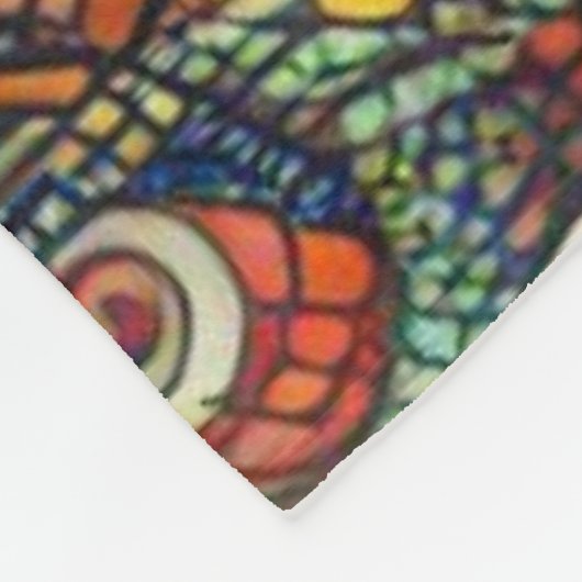 3 Weiße Männer Fleecedecke (Ecke)