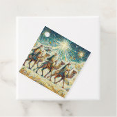 3 Weiße Männer Geschenkanhänger (Beispiel)