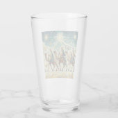 3 Weiße Männer Glas (Rückseite)