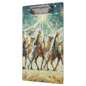 3 Weiße Männer Klemmbrett (Links)