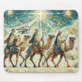 3 Weiße Männer Mousepad (Vorne)
