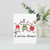 3 Weiße Männer Postkarten (Stehend Vorderseite)