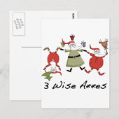 3 Weiße Männer Postkarten (Vorne/Hinten)