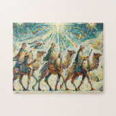 3 Weiße Männer Puzzle (Horizontal)