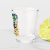 3 Weiße Männer Schnapsglas (Rechts)