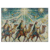 3 Weiße Männer Schneidebrett (Vorderseite)