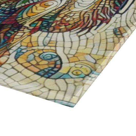 3 Weiße Männer Schneidebrett (Ecke)