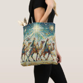 3 Weiße Männer Tasche (Von Nahem)