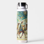 3 Weiße Männer Trinkflasche (Rückseite)