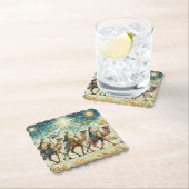 3 Weiße Männer Untersetzer (Vor Ort)