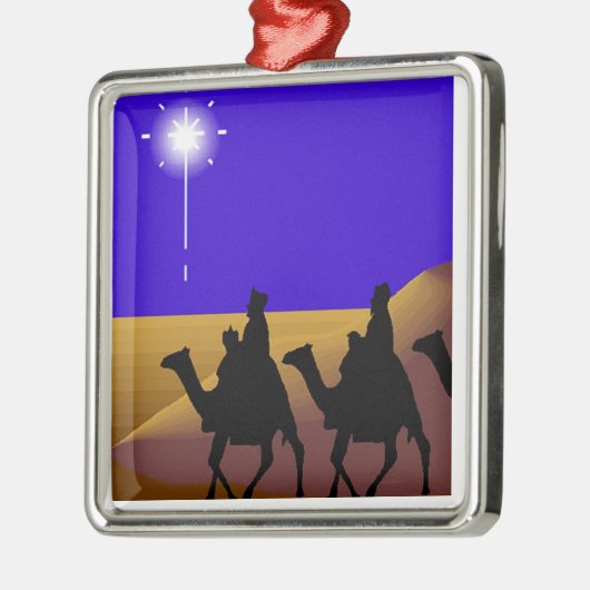 3 Weiße Männer Weihnachtsschmuck (Links)