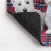 3 Westies Mousepad (Ecke)