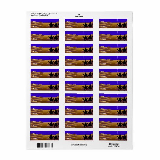 3 White Men Christmas Labels (Vorne)