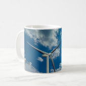 3 Windkraftanlagen Kaffeetasse (Vorderseite Links)