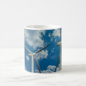 3 Windkraftanlagen Kaffeetasse (Mittel)