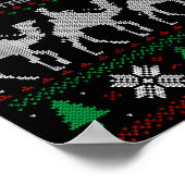 3 Wise Men Tonight We Ride Christmas Poster (Ecke)