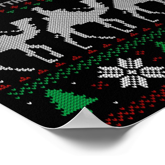 3 Wise Men Tonight We Ride Christmas  Poster (Ecke)