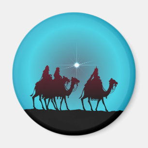3 WISEMEN & STAR by SHARON SHARPE Magnet