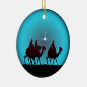3 WISEMEN u. STERN durch SHARON SHARPE Keramik Ornament (Rechts)