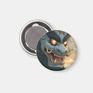 3 Wishes Oni Magnet