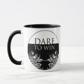 3 Wort Zitat-Herausforderung zur Tasse (Links)