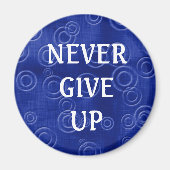 3 Wörterbuch - Nie aufgeben Magnet (Vorne)